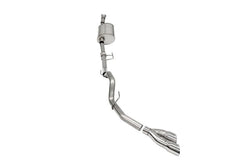 Corsa 2021-2025 Ford F-150 SuperCab/6.5in Bed 3.5L V6 Sport Cat-Back Single Side Exit-Polished