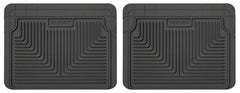Husky Liners 12-13 Dodge Ram/88-09 Toyota 4Runner Heavy Duty Black 2nd Row Floor Mats