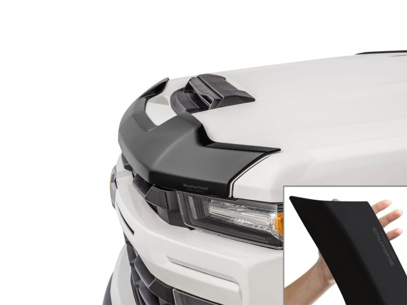 WeatherTech 19-26 GMC Sierra/Sierra Denali Ltd 1500 CrewCab/DoubleCab Hood Protector - Matte Black