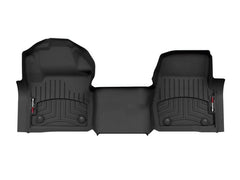 WeatherTech 23-24 Ford F-250/350/450/550 Over The Hump/Vinyl Floor Front FloorLiner - Black