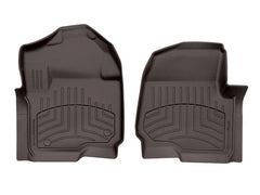 WeatherTech 2017+ Ford F-250/F-350/F-450/F-550 SuperCab/SuperCrew Front FloorLiner HP - Cocoa