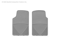 WeatherTech 98 Chevrolet Tracker Front Rubber Mats - Grey