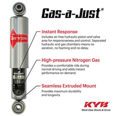 KYB 2018 Jeep Wrangler JK (Lifted 1.5in-3in) Gas-A-Just Gas Shock