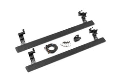RealTruck 11-22 Ram 2500/3500 CC 4dr VoltStep Electric Running Board Kit (No Drill) - Tex. Blk