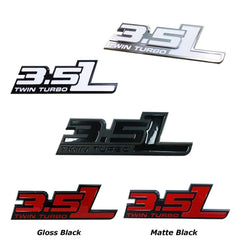 3.5L Twin Turbo Emblem Large (fits Ford F150 Ecoboost) UPR