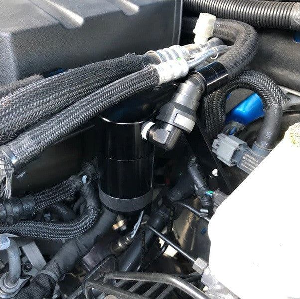 Mounts to master cylinder stud to clear accessories like the sPOD.