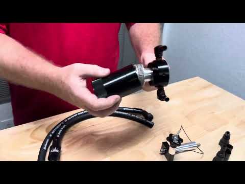 Billet Catch Can Oil (fits 05-13 Corvette LS2 LS3 LS7 Z06) UPR