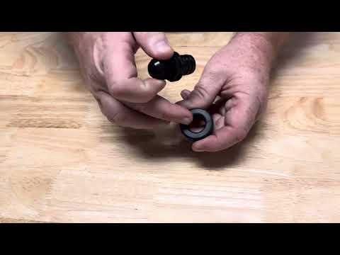 UPR -10an Male to 3/4 PCV Valve Cover Grommet Fitting for Custom Catch Can or Breather Tank installations