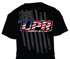 Team UPR American Flag T-Shirt - Black