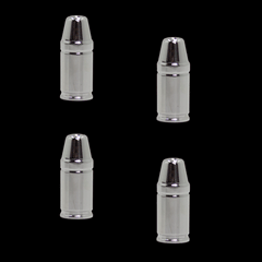 Universal Billet 9mm Stock Valve Stem Cap Kit