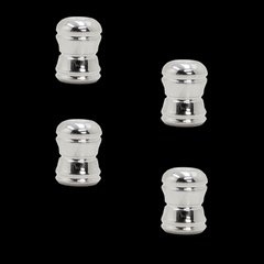 Universal Billet Designer Valve Stem Cap Kit (Fits 79-26 Mustang)