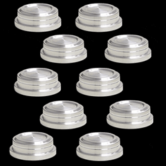 Billet Bolt Cap Covers 10mm Kit (fits 79-10 Ford Mustang) UPR