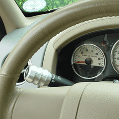 Billet Turn Signal Knob Cover UPR (fits 04-06 F150)