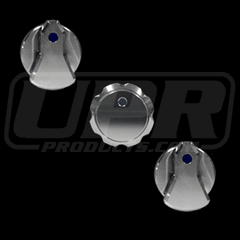 Billet Designer with Climate Control AC Knobs UPR (fits 89-04 Mustang)