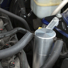 Billet Oil Catch Can (fits 05-10 Ford Mustang GT) UPR