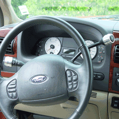 Billet AOD Knob Cover (fits 04-05 Superduty F250 F350 99-05 Ranger) UPR