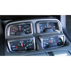 AMP Billet Gauge Cluster Trim Kit 4pc Chrome (fits 10-12 Camaro) AMP-CA09SCPL