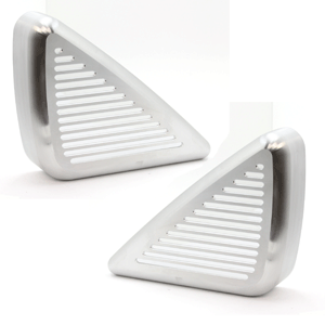 Billet Mach 460 Speaker Covers (fits 94-04 Ford Mustang) UPR