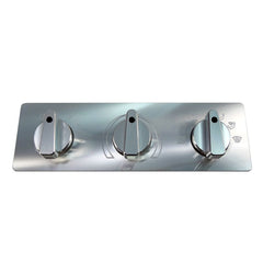 Billet AC Faceplate with AC Knobs (fits 90-04 Mustang) UPR