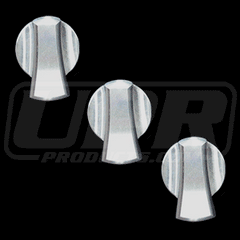 Billet AC Knob Covers (fits 05-09 Ford Mustang)
