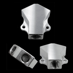 1/2" Billet Fuel Y Block (fits 79-04 Ford Mustang) UPR