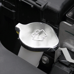 Billet Windshield Washer Cover (fits 10-14 Ford Mustang) UPR