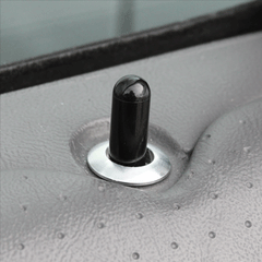 Billet Door Pin Bezels (fits 79-04 Ford Mustang) UPR