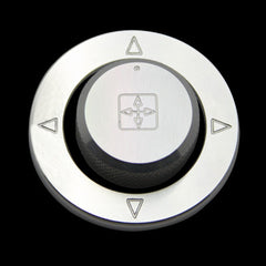 Billet Engraved Mirror Control Knob & Bezel Kit (fits 10-14 Mustang) UPR