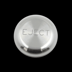 Billet 'Eject' Logo Power Point Plug (fits 79-09 Mustang) UPR