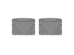 WeatherTech 03-06 Lincoln Navigator/Navigator L Rear Rubber Mats - Grey
