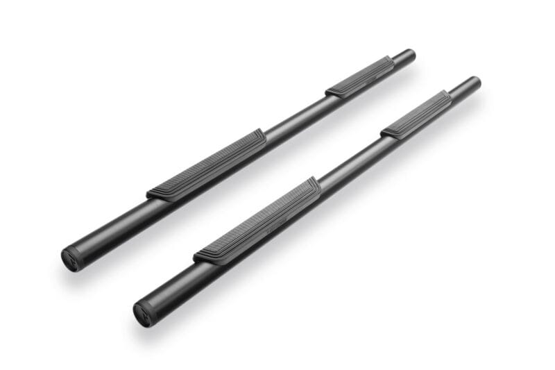 RealTruck 19-23 Ford Ranger Super Cab Traxio 3in Nerf Bars - Textured Black