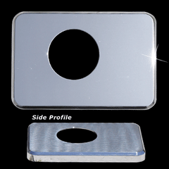 05-09 Ford Mustang Billet Regular Brake Fluid Cap Cover