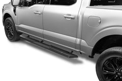 RealTruck 15-26 Ford F150 / 17-26 Ford F250/F350 SD Crew Cab Traxio 5in Nerf Bars - Textured Black