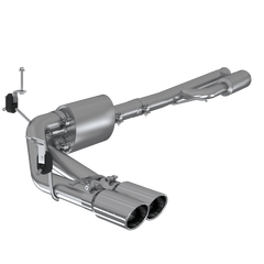 MBRP 2019+ Chevrolet Silverado 1500 4.5L/5.3L Pre-Axle Dual Side Exit w/ 4in OD Tip- T304