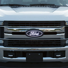Putco 17-19 Ford SuperDuty Front Luminix Ford LED Emblem - w/ Camera CutOut