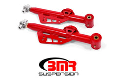 BMR 79-98 Fox Mustang Single Adj. Lower Control Arms / Rod End (Polyurethane) - Red