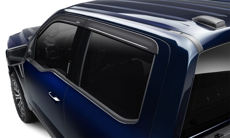 Husky Liners 09-14 Ford F-150 Supercrew Ventvisor Low Profile (4pc) - Smoke