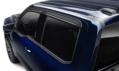 Husky Liners 07-13 Chevrolet/GMC Silverado/Sierra 1500 CC Ventvisor Low Profile (4pc) - Smoke