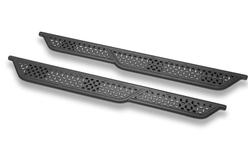 RealTruck 18-26 Jeep Wrangler JL 2 Door Growler Sport Running Boards - Textured Black
