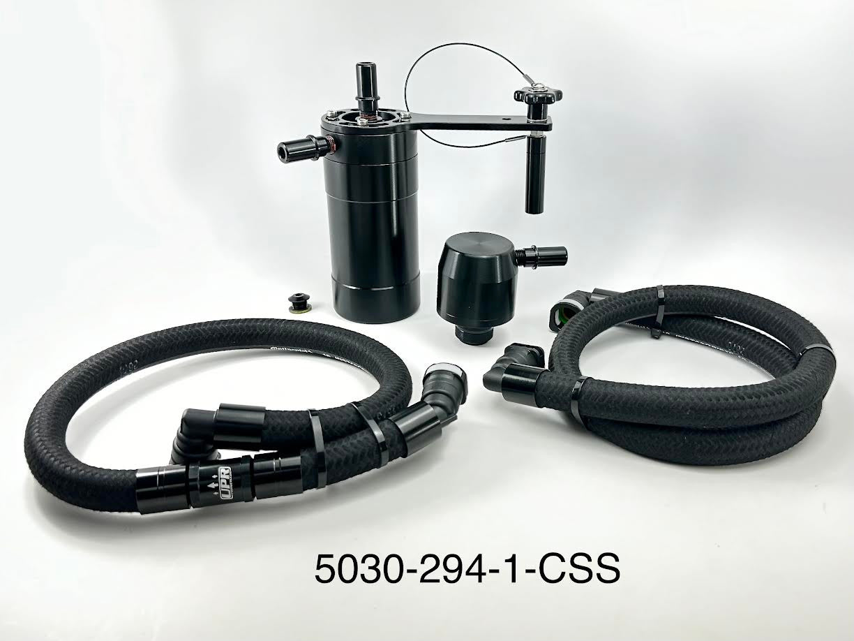 UPR 2023-2024 Ford F250 7.3 Single Valve Oil Catch Can with CSS Plug N Play w/Dual Batteries (5030-294-1-CSS)
