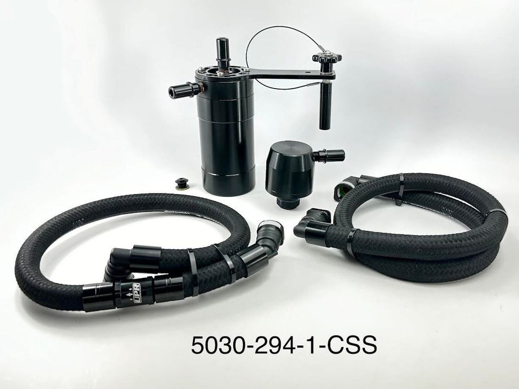 Plug N Play™ Single Valve Oil Catch Can with CSS (fits 2023-2026