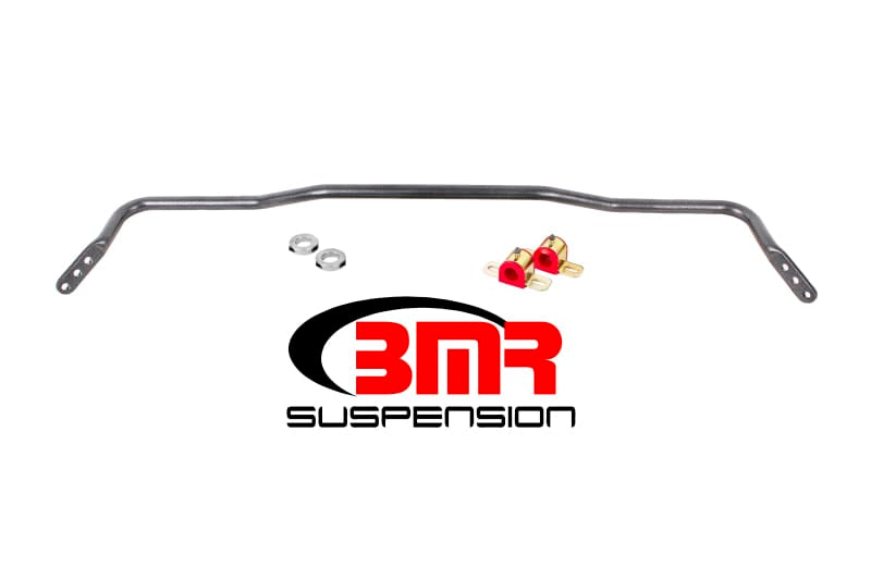 BMR 15-17 S550 Mustang Rear Hollow 25mm 3-Hole Adj. Sway Bar Kit - Black Hammertone