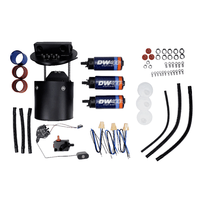 DeatschWerks X3 Series Fuel Pump Module w/ Triple DW400 Fuel Pumps for 2011-2024 Ford Mustang