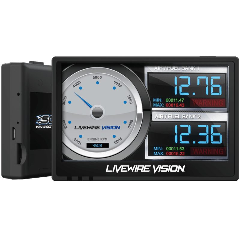 SCT Performance Livewire Vision Performance Monitor (for 1996+ Ford Vehicles)