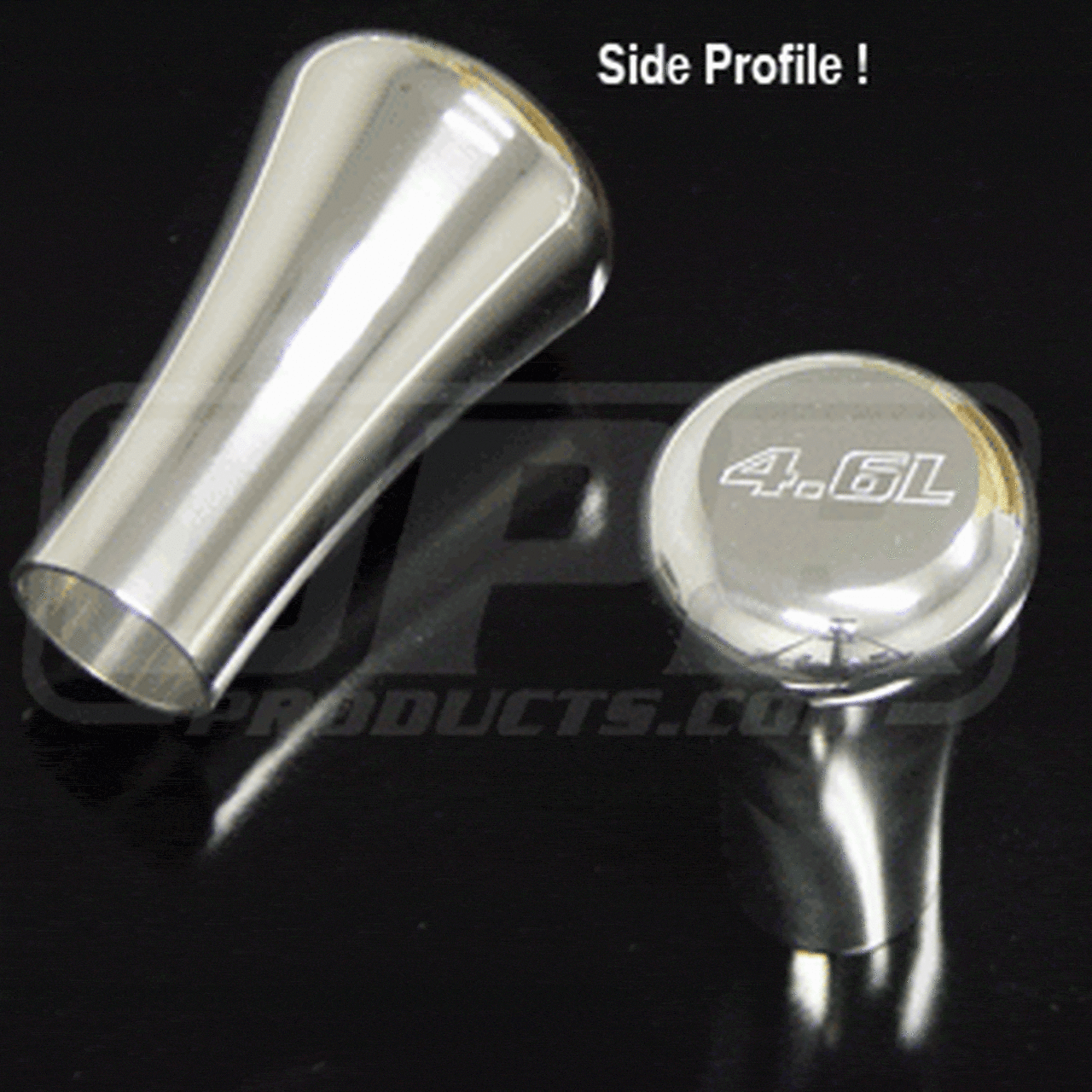 4.6L engraving polished finish