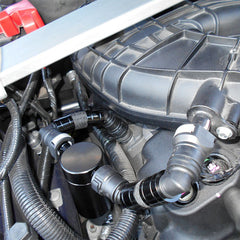 11-17 Mustang V6 Plug N Play ™ Short SC Oil Catch Can