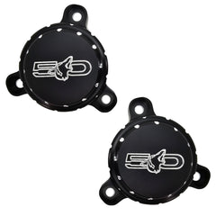 1131-19 Black anodized with Machined engraving