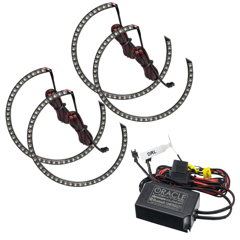 Oracle 15-21 Dodge Challenger Dynamic Surface Mount Headlight Halo Kit - - Dynamic
