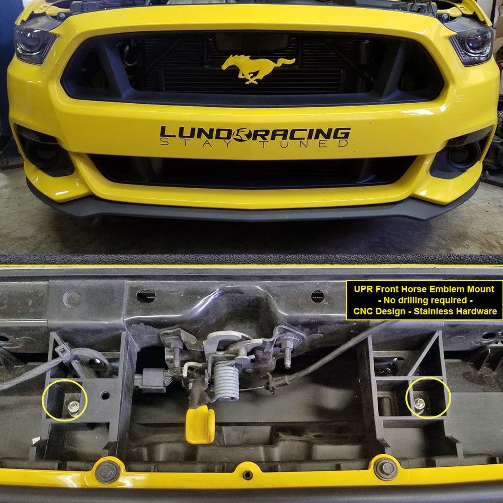 Front Emblem Mounting Bracket (fits 15-17 Mustang)