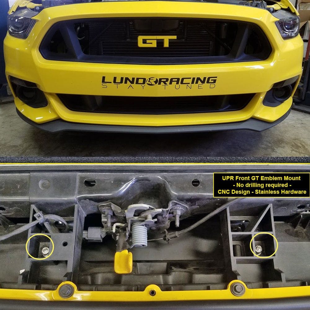 Front Emblem Mounting Bracket (fits 15-17 Mustang)